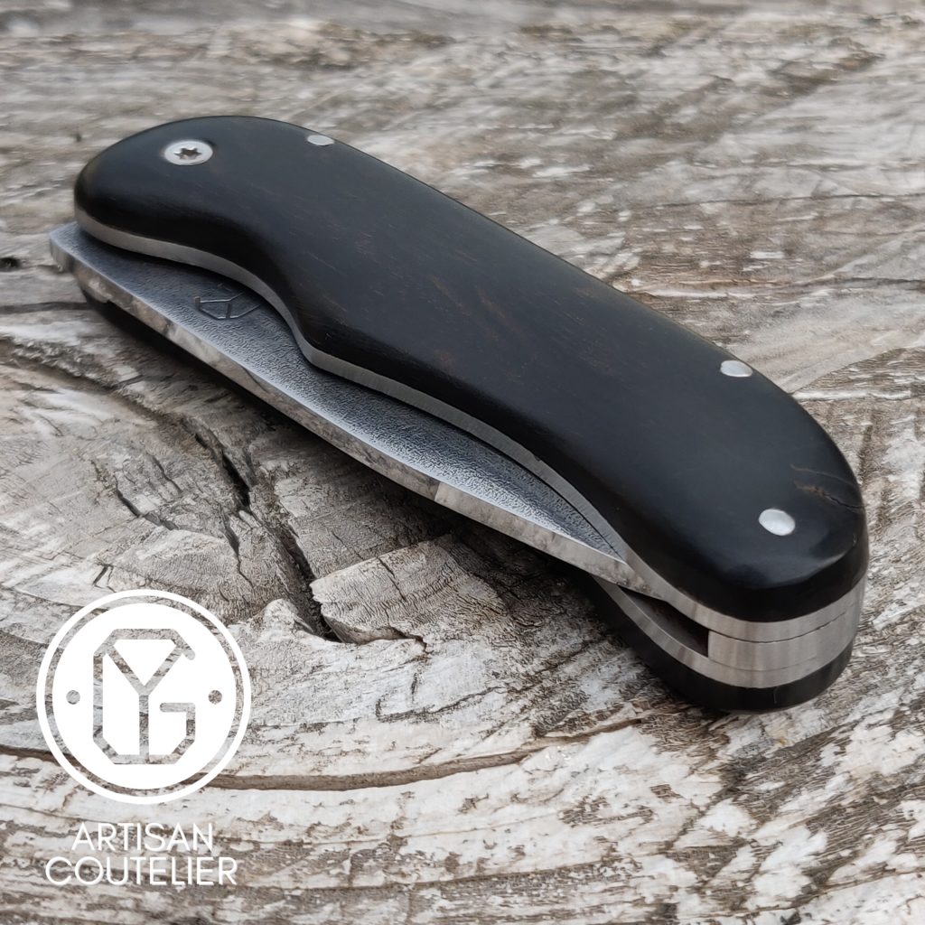 couteau-pliant-acier-90MCV8-frame-lock-ebene-gabon